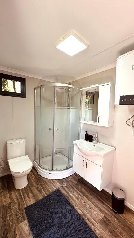 Luxe Tiny House Bij Het Leekstermeer Matsloot Extérieur photo
